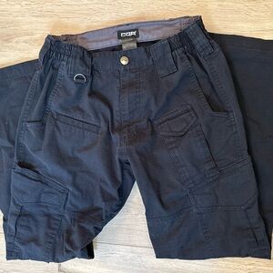 CQR Black Cargo Pants